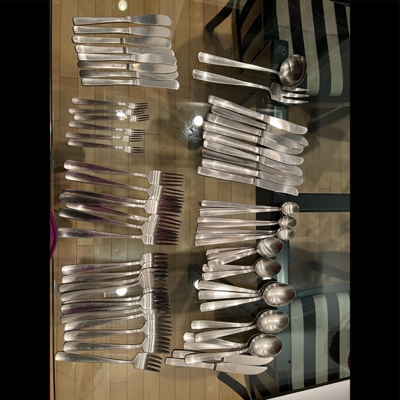 Mid-century modern Gense Swedish Flatware. - Picture 3 of 3